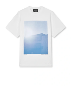 Cotton Jersey Frode Building t-skjorte hvit