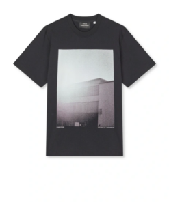 Cotton Jersey Frode Building t-skjorte svart