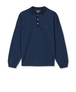 Light Terry polo sweat sky captain