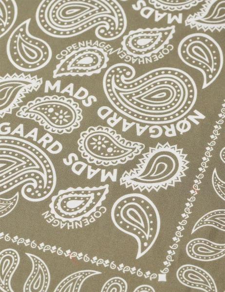 Soft Cotton Paisley skjerf Solid overland trek - Bilde 2