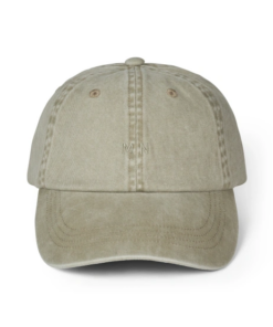 Washed Cotton Twill Coal Cap castle wall