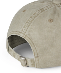 Alternative view of Washed Cotton Twill Coal Cap castle wall