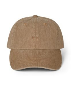 Washed Cotton Twill Coal Cap walnut