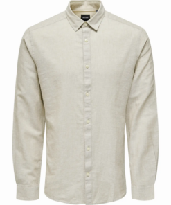 Alternative view of Caiden Life lin skjorte beige