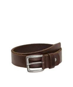 Carter leather belt brun