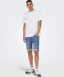 Ply denim shorts lys denim