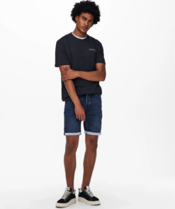 Ply shorts blue denim