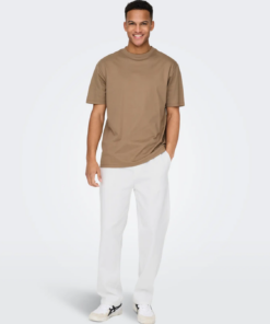 Sinus loose lin bukse hvit