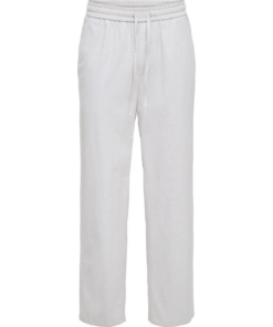 Alternative view of Sinus loose lin bukse hvit