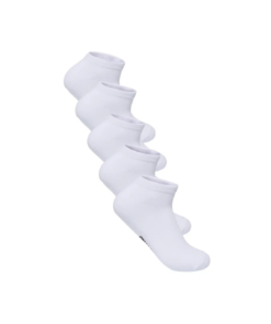 Sneaker sokk 5-pack hvit
