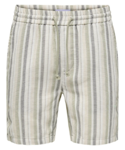 Alternative view of Trev Life stripete shorts grønn