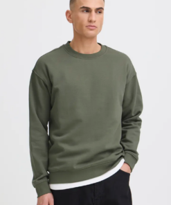 Lenz crew neck army
