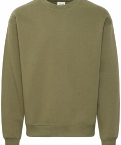 Lenz crew neck brungrønn