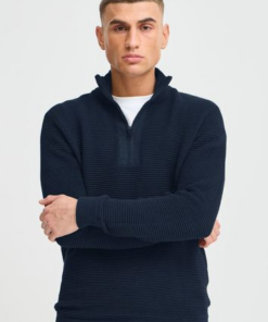 Valencia half zip blå
