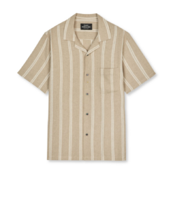 Texture Kenji skjorte plaza taupe/vanilla ice