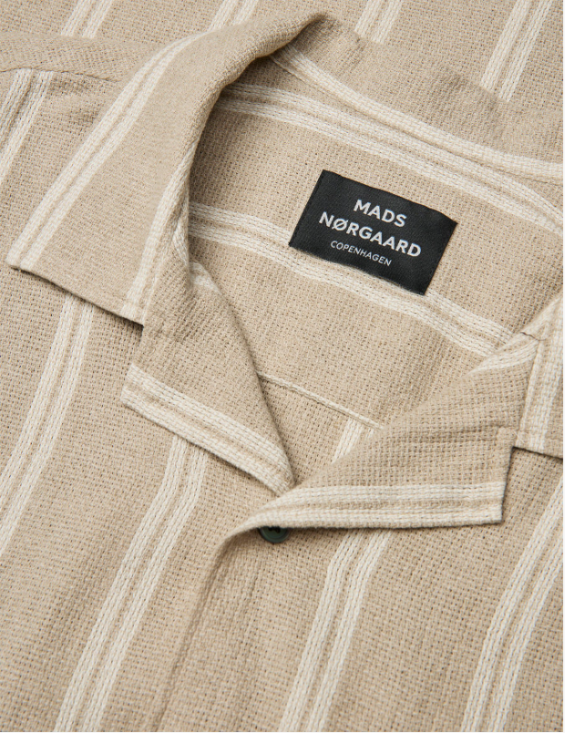 Texture Kenji skjorte plaza taupe/vanilla ice - Bilde 2