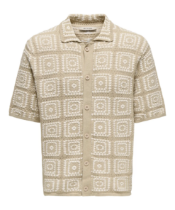 Alternative view of Bart 5 skjorte beige