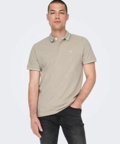 Fletcher Life slim polo beige