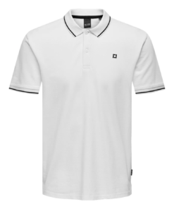 Alternative view of Fletcher Life slim polo hvit