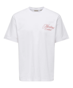 Fred Life print t-skjorte martini
