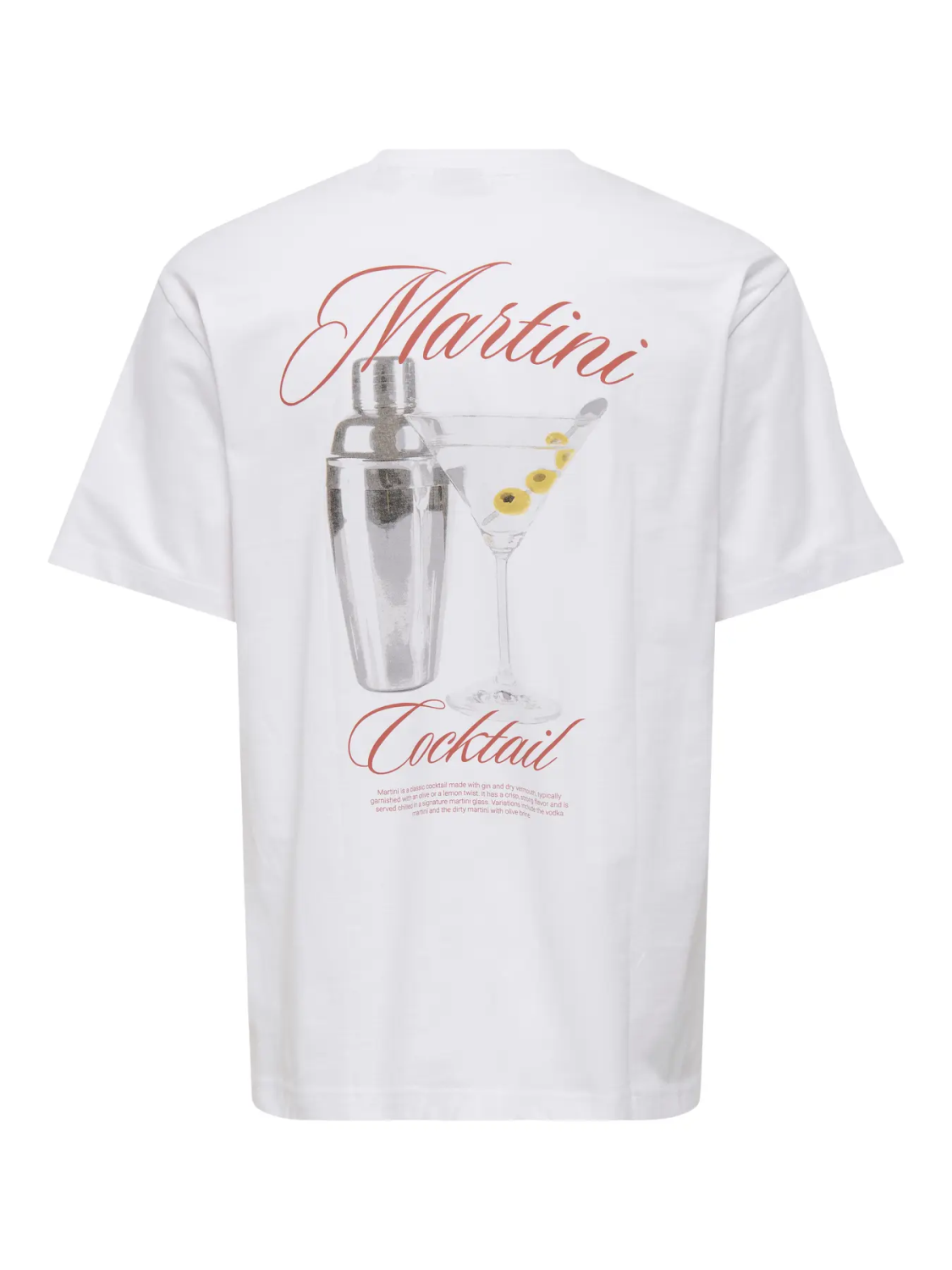 Fred Life print t-skjorte martini - Bilde 2
