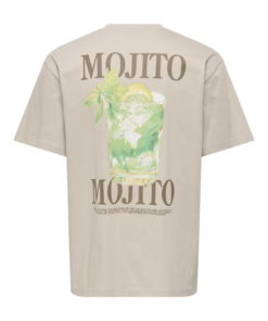 Alternative view of Fred Life print t-skjorte mojito