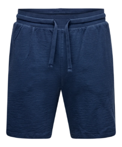 Alternative view of Kian Life straight shorts blå