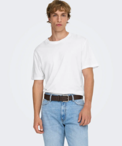 Max Life Stitch t-skjorte hvit