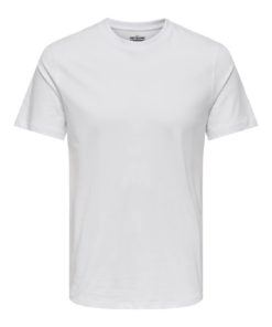 Alternative view of Max Life Stitch t-skjorte hvit