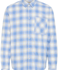 Alternative view of Tavish lang ermet skjorte blå