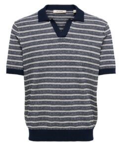 Alternative view of Tilo split neck blå