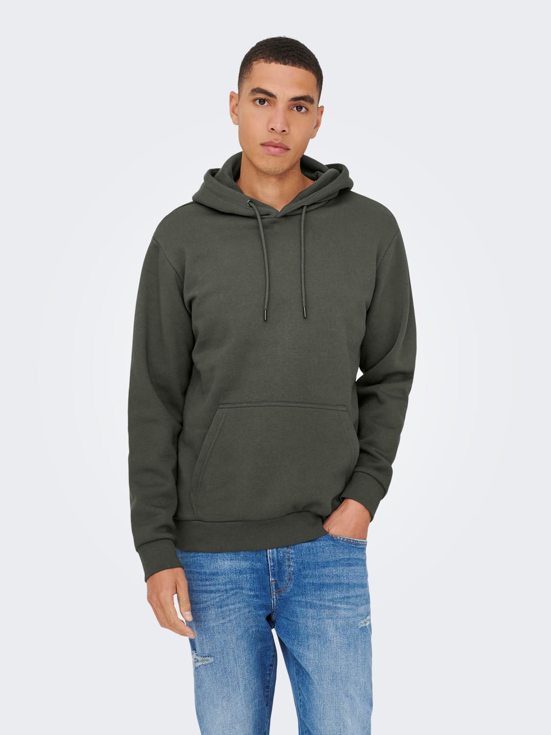 Ceres hoodie sweat grønn