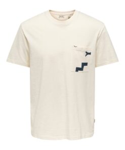 Perry Life t-shirt beige