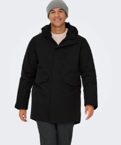 Enrico Waterproof Stretch Parka svart